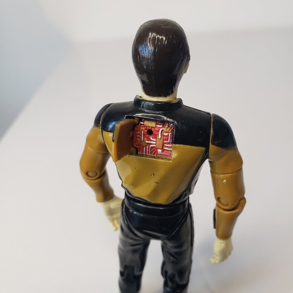 Vintage 1992 Commander Data Action Figure Star Trek Playmates Toys - Picture 7 of 9